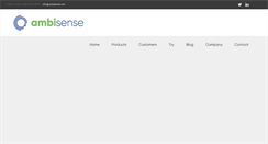 Desktop Screenshot of ambisense.net